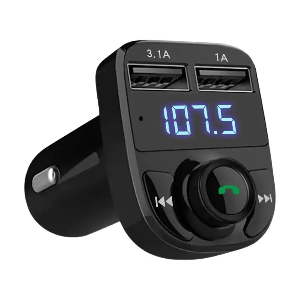 Adaptador Multifuncional Bluetooth, Mp3 y Manos Libres para Automóvil